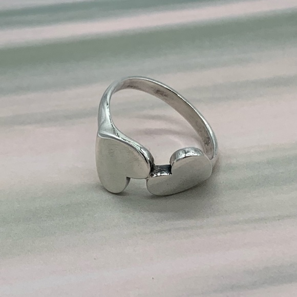 💝Super rare RETIRED double heart James Avery ring! Perfect for Valentine’s Day! - Picture 5 of 8